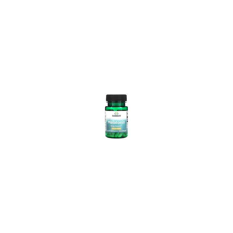 Swanson, Melatonina, 3 mg, 60 cápsulas