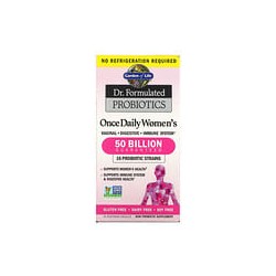 Garden of Life, Dr. Formulated Probiotics, una vez al día para las mujeres 30 capsulas vegano