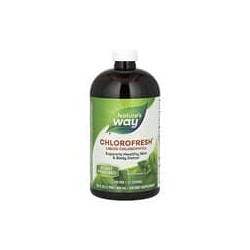 Nature's Way, Chlorofresh, Clorofila líquida, Menta, 132 mg, 480 ml (16 oz. líq.) (132 mg por cada 2 cdas.)