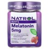 Natrol, Gomitas, melatonina, fresa, 5 mg, 90 unidades