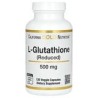California Gold Nutrition, L-glutatión (reducido), 500 mg, 120 cápsulas vegetales