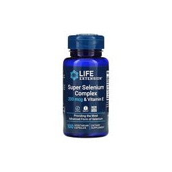 Life Extension, Complejo de superselenio y vitamina E, 200 mcg, 100 cápsulas vegetales