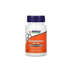 NOW Foods, Glutatión, 500 mg, 30 cápsulas vegetarianas