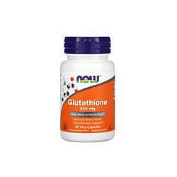 NOW Foods, Glutatión, 250 mg, 60 cápsulas vegetales