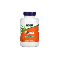 NOW Foods, Maca, 500 mg, 250 cápsulas vegetales