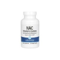 Lake Avenue Nutrition, N-acetil-L-cisteína, 600 mg, 120 cápsulas vegetales