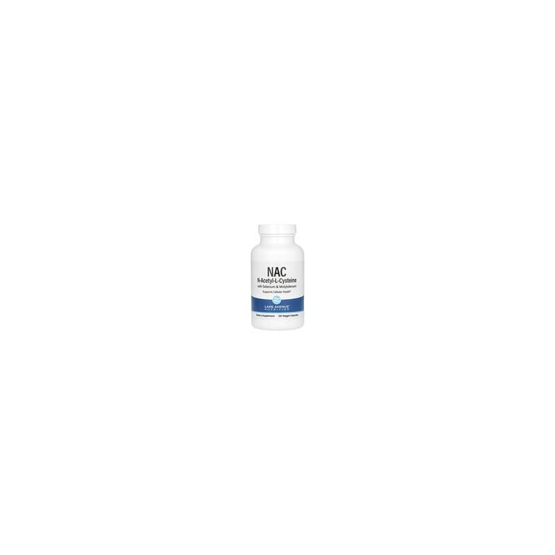 Lake Avenue Nutrition, N-acetil-L-cisteína, 600 mg, 120 cápsulas vegetales