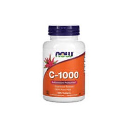 NOW Foods, Vitamina C-1000, 100 comprimidos