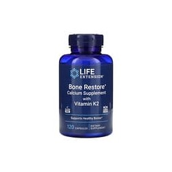 Life Extension, Restaurador óseo con vitamina K2, 120 cápsulas