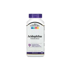 21st Century, Mezcla de probióticos Acidophilus, 150 cápsulas