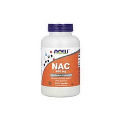 NOW Foods, NAC, 600 mg, 250 cápsulas