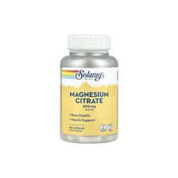 Solaray, Citrato de magnesio, 400 mg, 90 cápsulas (133 mg por cápsula)