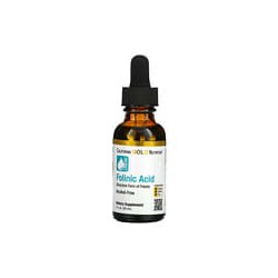 California Gold Nutrition, Ácido folínico, Sin alcohol, 30 ml (1 oz. líq.)