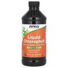NOW Foods, Clorofila líquida, Sabor natural a menta, 473 ml (16 oz. líq.)