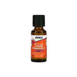 NOW Foods, Vitamina D3 líquida, Concentración extra, 1000 UI, 30 ml (1 oz. líq.)