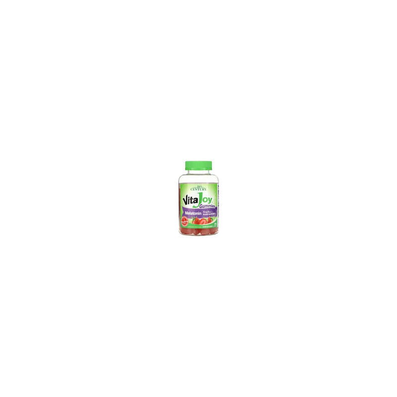 21st Century, VitaJoy, Gomitas con melatonina, 5 mg, 120 gomitas (2,5 mg por gomita)