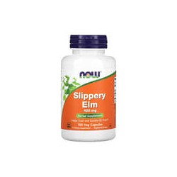 NOW Foods, Olmo, 400 mg, 100 cápsulas
