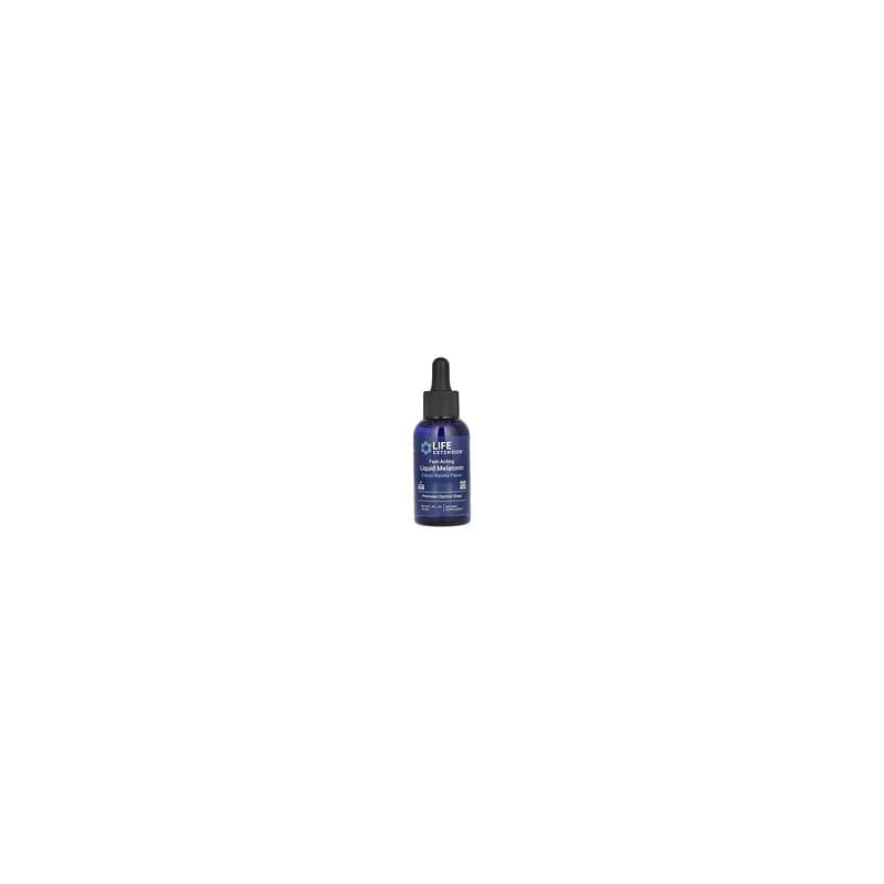 Life Extension, Melatonina líquida de acción rápida, Cítricos y vainilla, 3 mg, 59 ml (2 oz. líq.)
