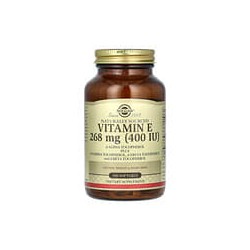 Solgar, Vitamina E de fuentes naturales, 268 mg (400 UI), 100 cápsulas blandas