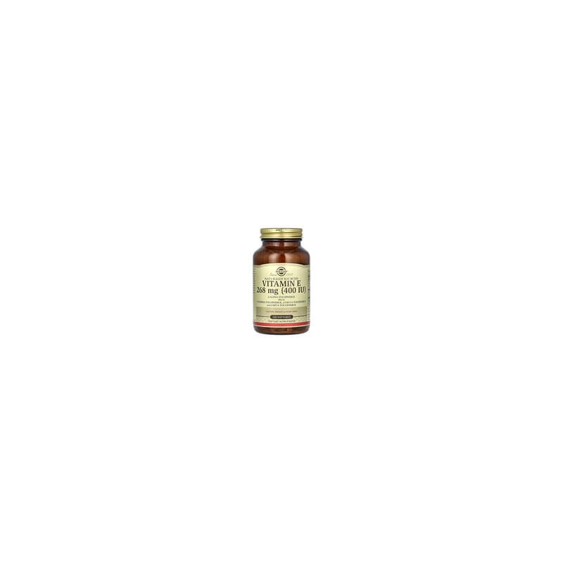 Solgar, Vitamina E de fuentes naturales, 268 mg (400 UI), 100 cápsulas blandas