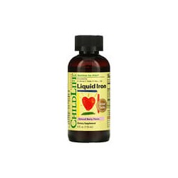 ChildLife Essentials, Hierro líquido, Sabor natural a bayas, 118 ml (4 oz. Líq.)