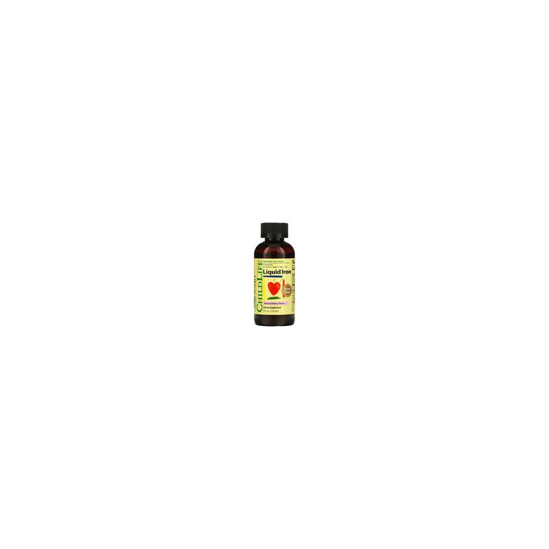 ChildLife Essentials, Hierro líquido, Sabor natural a bayas, 118 ml (4 oz. Líq.)