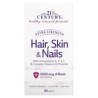 21st Century, Suplemento para el cabello, la piel y las uñas, Concentración extra, 90 comprimidos