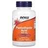 NOW Foods, Ácido pantoténico, 500 mg, 100 cápsulas vegetales