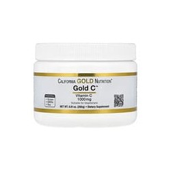 California Gold Nutrition, Gold C en polvo, Vitamina C, 1000 mg, 250 g (8,81 oz)