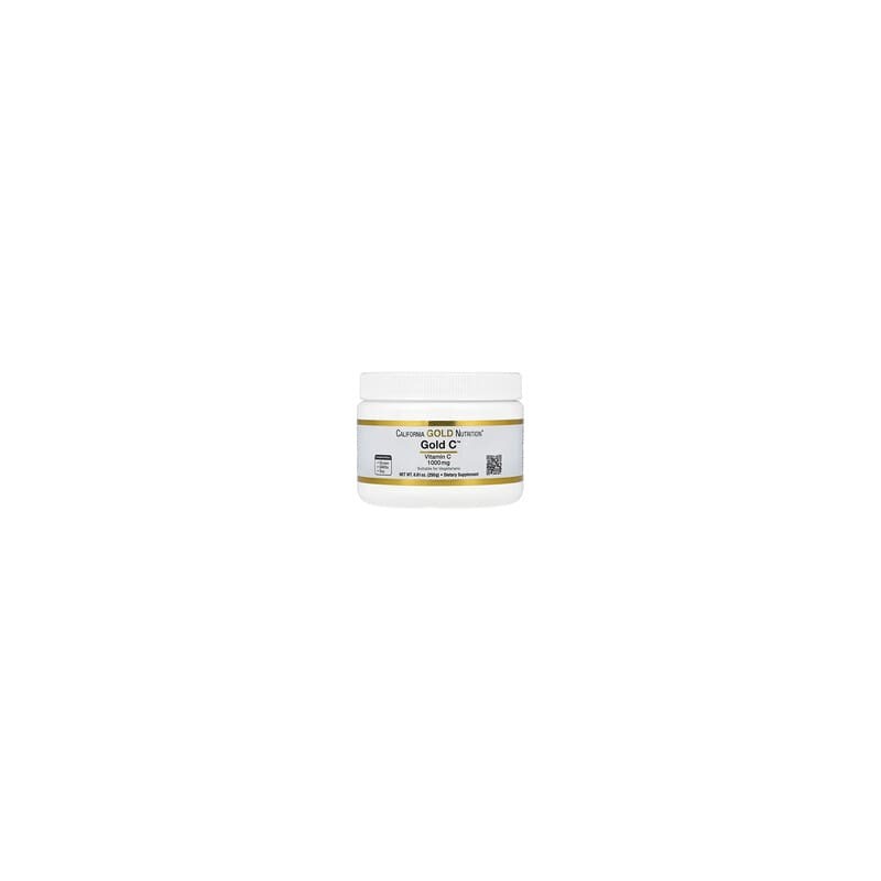 California Gold Nutrition, Gold C en polvo, Vitamina C, 1000 mg, 250 g (8,81 oz)