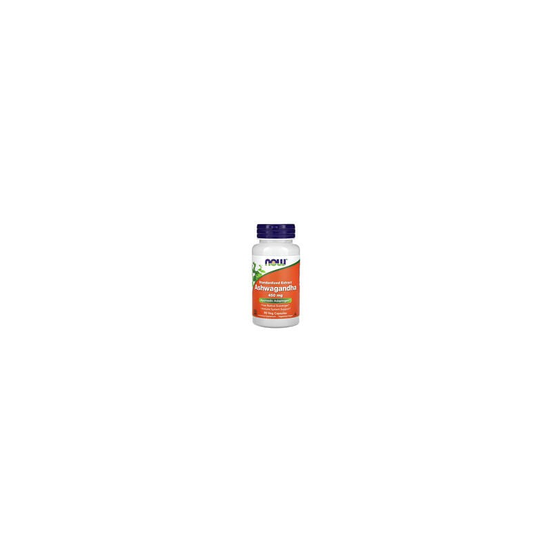 NOW Foods, Ginseng indio, Extracto estandarizado, 450 mg, 90 cápsulas vegetales