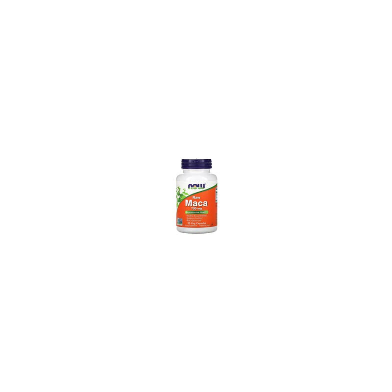 NOW Foods, Maca, Cruda, 750 mg, 90 cápsulas vegetales