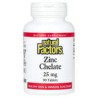 Natural Factors, Quelato de zinc, 25 mg, 90 comprimidos