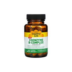 Country Life, Complejo de vitaminas B coenzimadas, 60 cápsulas veganas