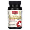 Jarrow Formulas, Metil B12 y metilfolato veganos, Concentración extra, Limón, 100 comprimidos masticables