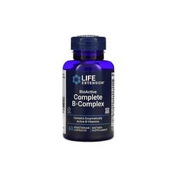 Life Extension, Complejo B completo bioactivo, 60 cápsulas vegetales