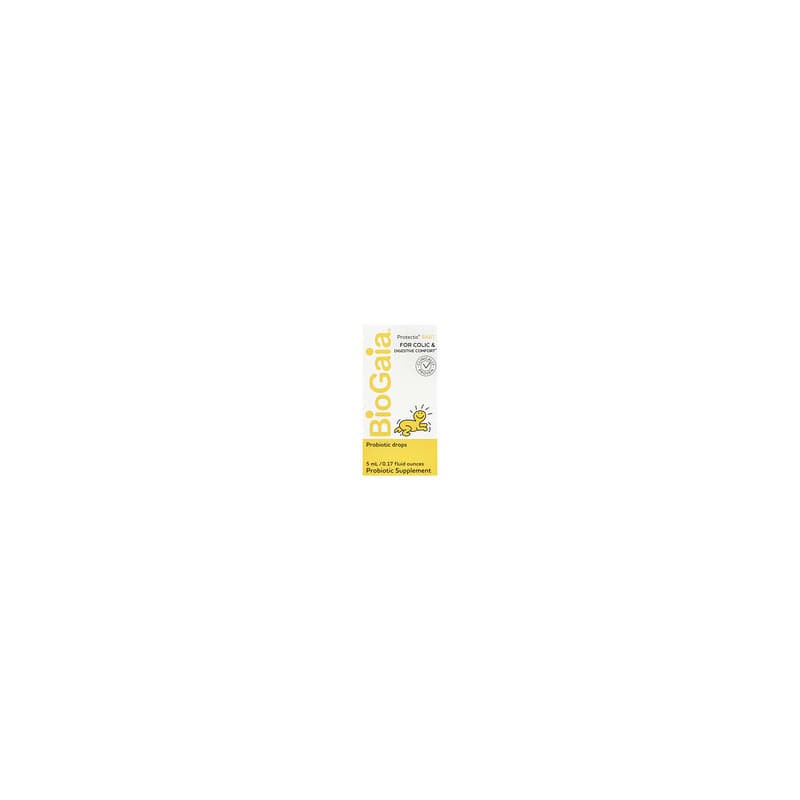 BioGaia, Protectis para bebés, Gotas probióticas, 100 millones de UFC, 5 ml (0,17 oz. líq.)