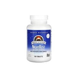 Source Naturals, Sleep Science, NightRest con melatonina, 100 comprimidos