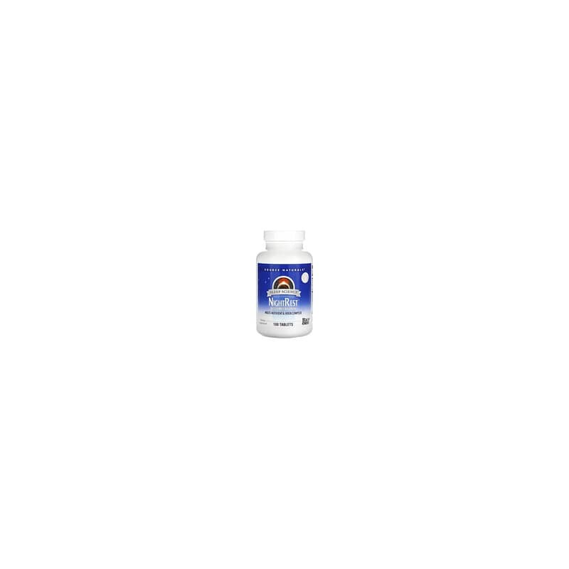 Source Naturals, Sleep Science, NightRest con melatonina, 100 comprimidos