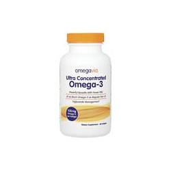 OmegaVia, Omega-3 ultraconcentrado, 1135 mg, 60 cápsulas blandas