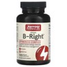 Jarrow Formulas, B-Right, Suplemento con complejo de vitaminas B, 100 cápsulas vegetales