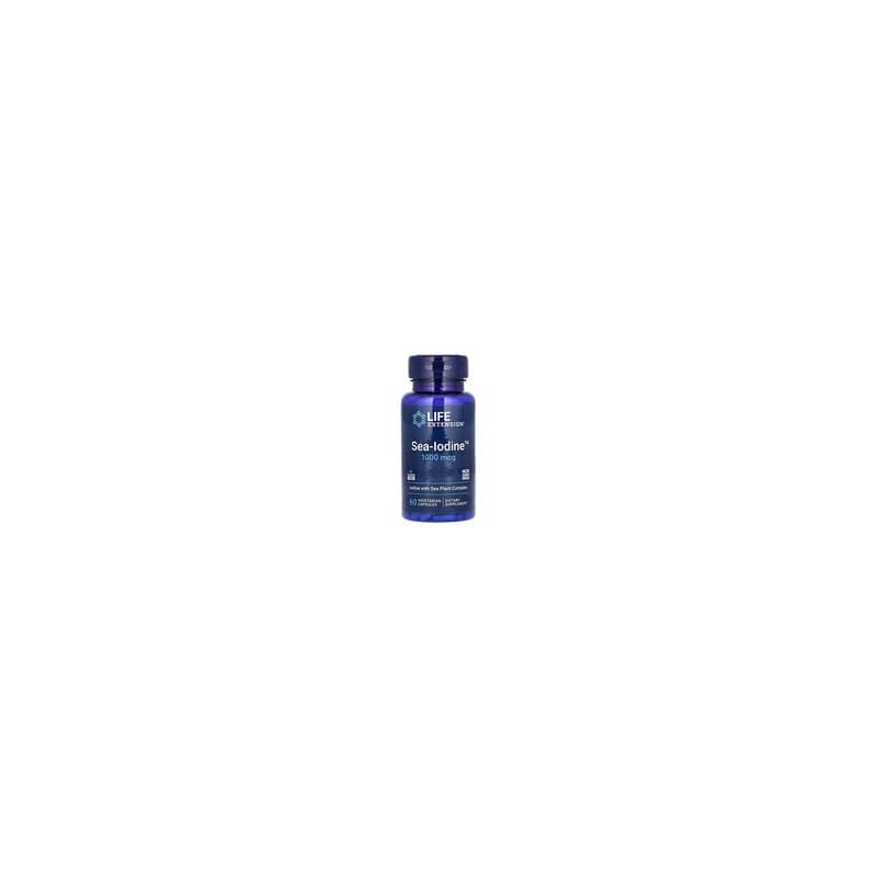 Life Extension, Sea-Iodine, Complejo de yodo con plantas marinas, 1000 mcg, 60 cápsulas vegetales