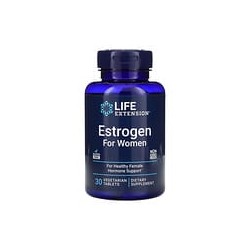 Life Extension, Estrógeno para mujeres, 30 comprimidos vegetales