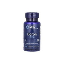 Life Extension, Boro, 3 mg, 100 cápsulas vegetales