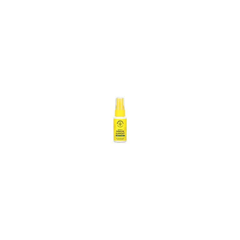 Beekeeper's Naturals, B. Immune, Refuerzo inmunitario, Spray con propóleo para la garganta, 30 ml (1,06 oz. líq.)