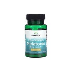 Swanson, Melatonina de concentración extra, 5 mg, 60 cápsulas