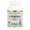 California Gold Nutrition, L-arginina, 500 mg, 60 cápsulas vegetales