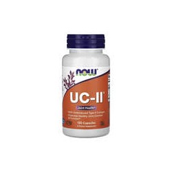 NOW Foods, UC-II para la salud articular, Colágeno no desnaturalizado de tipo II, 120 cápsulas vegetales