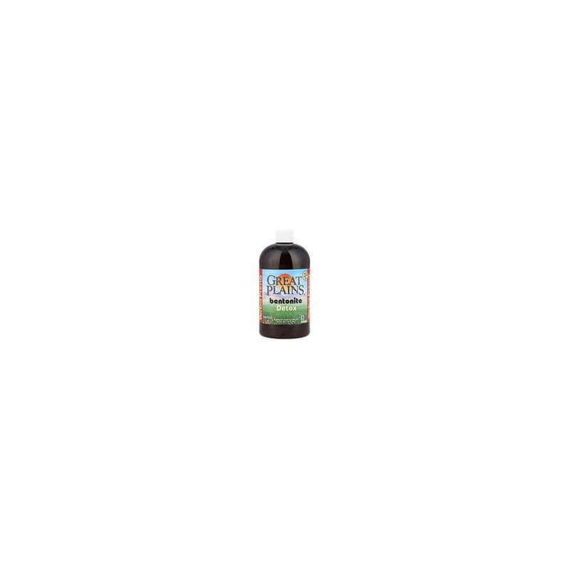 Yerba Prima, Great Plains, Bentonita, Suplemento alimentario desintoxicante, 473 ml (16 oz. líq.)