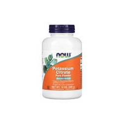 NOW Foods, Polvo puro de citrato de potasio, 340 g (12 oz)